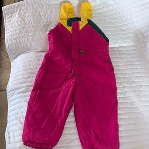 Vintage Gently Loved Girls Snow Suit